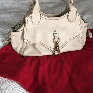 Off white/cream Cole Haan purse